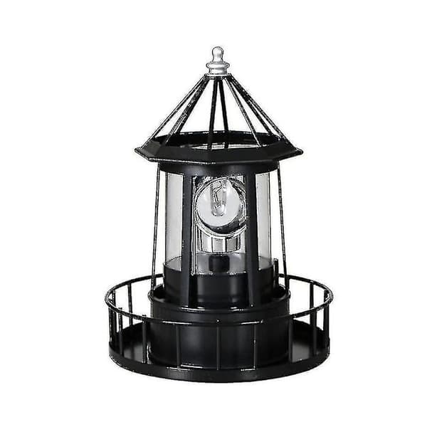 Solar LED-forlygte, 360° roterende havelampe - WELLNGS