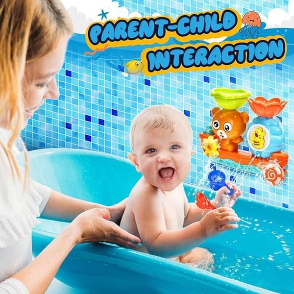 Badelegetøj - XVX - Bamse - Til babyer 1 til 3 år, gave til førskoleudvikling