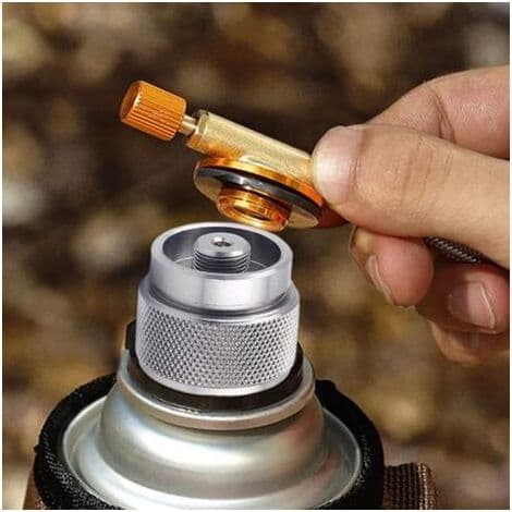 Propan Tank Adapter Omformer Campingovn Camping Adapter Gasshode Utendørs Tilbehør
