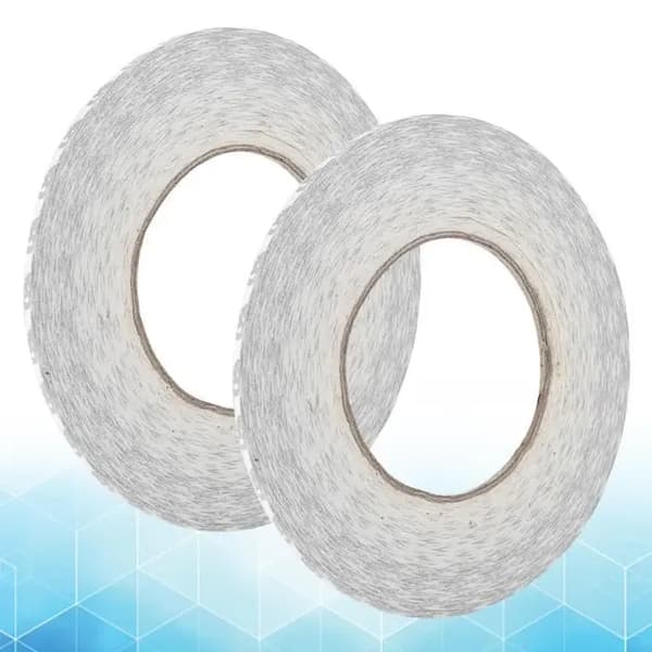 Qiilu Dubbelhäftande tejp - 2-pack - 2mm / 3mm / 5mm - Värmebeständig - Vattentät