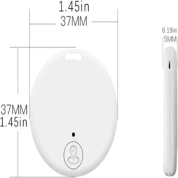 5-pack små GPS-spårare, kompatibla med iOS/Android, bärbar Bluetooth-spårare mot förlust - PRI