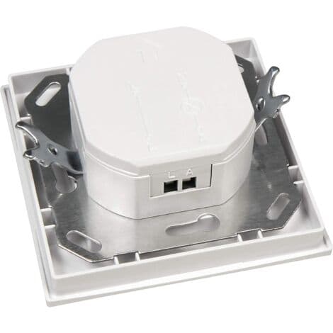 160° innfelt bevegelsessensor veggbryter for LED- og halogenpærer