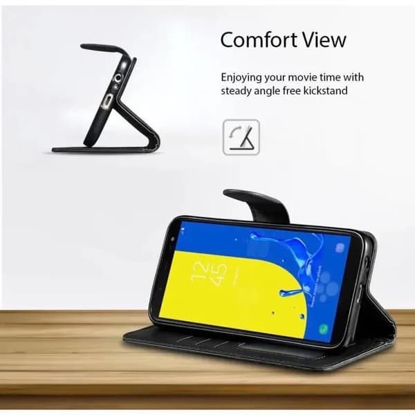 Huawei Y5 2019 Cover - Læder - Magnetisk lukning - Stødsikkert