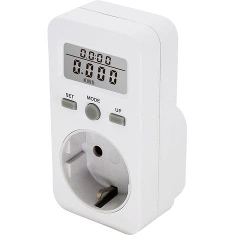 Digital timer med bakgrunnsbelysning, kontinuerlig sløyfebryter, nedtellingstimer, intern timer for akvarielys