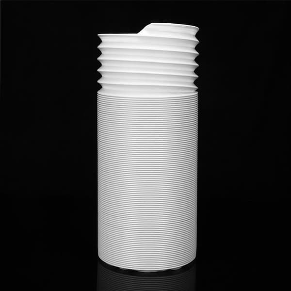 Avgasslang för portabel luftkonditionering - Ø 15cm - 150cm - Vit