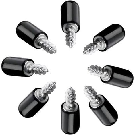 24 stk. hylleplugger, 7,5 mm hyllebærepinner, selvklebende hyllebærepinner