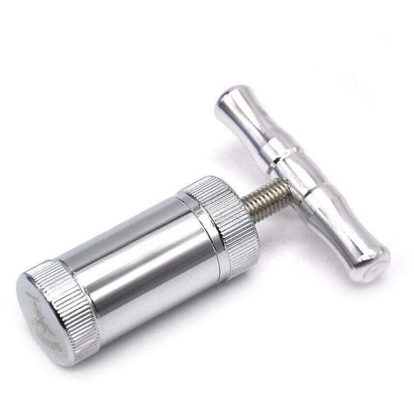 Pollenpress i aluminiummetall