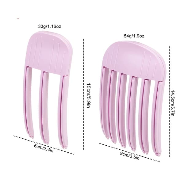 Kvinner Fluffy Volumizing Hårklemme Krølling Pannelugg Krølling Partnere Mote Volumizing Hårrull
