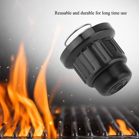 Tændingsdæksel, til mange gasgrill, plast, sort