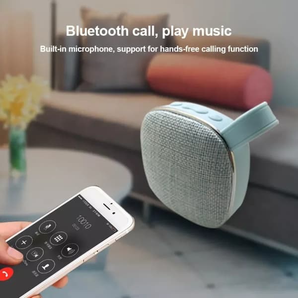 Bärbar Trådlös Bluetooth-högtalare, Högtalare, Hög Volym, 3D Surroundeffekt, Små Fester