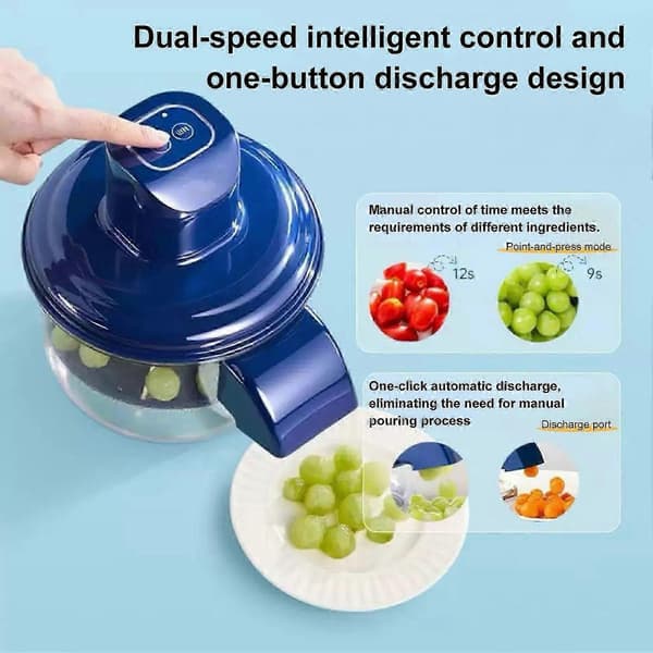 Automatic Potato Peeling Machine, Electric Garlic Peeler, Rechargeable Cordless, Small Fruit and Vegetable Peeling Machine for Home Kitchen