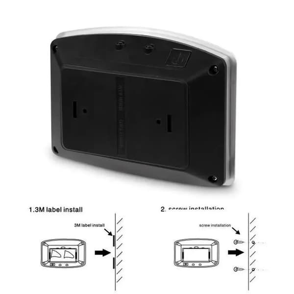 Trådlös LED-vägglampa med rörelsesensor, vit - Inomhus - LED