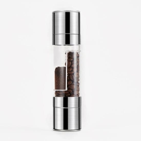 Peberkværn - XVX - 2 i 1 - Rustfrit stål - Justerbar - Moderne design