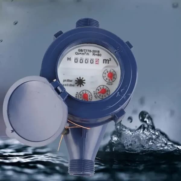 Vattenmätare Modell E - Slitstark nylon - Brett mätområde - Lättläst