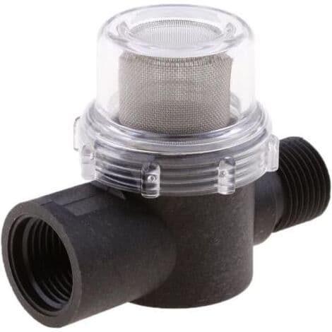 Inline vandpumpefilter/1/2\" filter til autocamper/campingvogn/bådtrailer