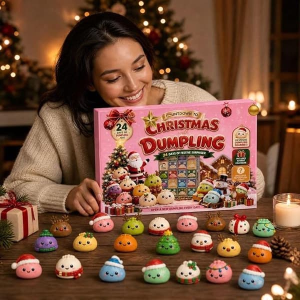 Jule Squishies Adventskalender 2026, 24-dagers nedtelling for voksne C