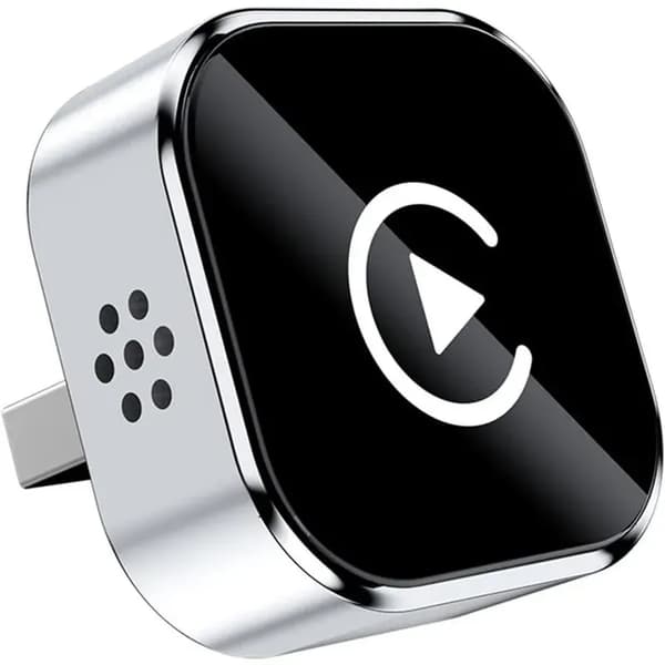 Trådløs CarPlay-adapter 2026: Skift fra kablet til trådløs CarPlay. Mini USB-design til kompatible biler.