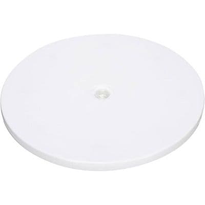 Roterande Stativ - XVX - 8 Tum - Vit Plast - 360° Rotation - Perfekt för Display