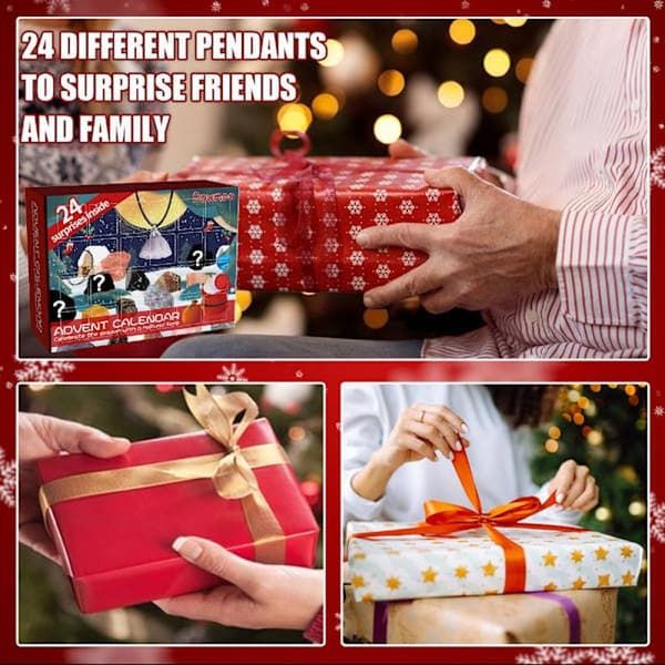 Het 2025 Julekalender Mineral Blind Box Krystalkalender 14 14