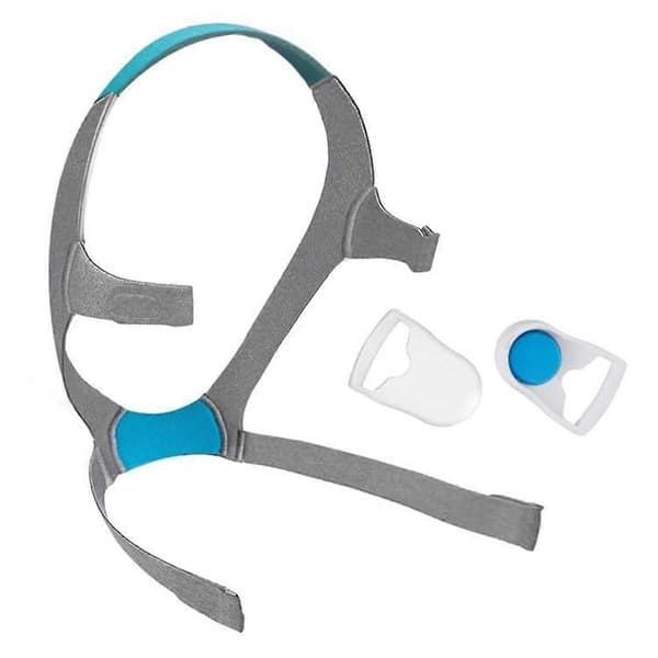 Hodeplagg for F20, Erstatnings CPAP Maske Hodeplagg Stropp med Klips CPAP Utstyr for / F20