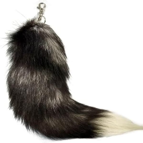 Auton avaimenperä pompom avaimenperä jäljitelmä turkiseläimen häntä avaimenperä - tyyli 27