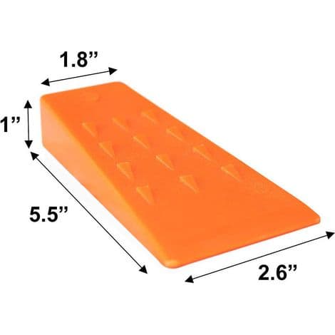 Skovfældekiler (3) 140 mm i ABS-plast