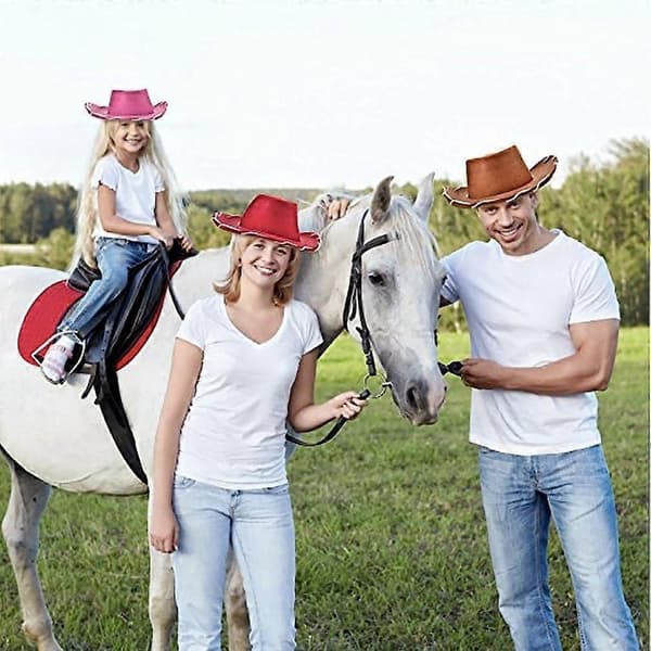 Brun cowboyhatt-kostym för barn Woody-stil