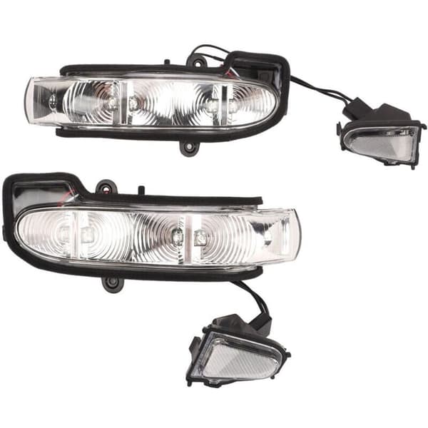 par LED sidespejlsindikator 2038201321 LED spejlindikator erstatning til Benz W463 W211 E320