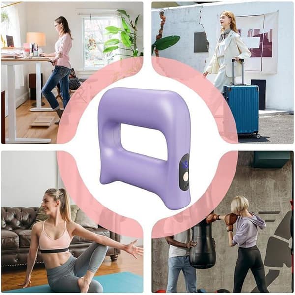 Fuld Kropsmassager | Multifunktionel Fuld Krops Massagering - 3 Tilstande, 5 Intensitetniveauer - Lilla -