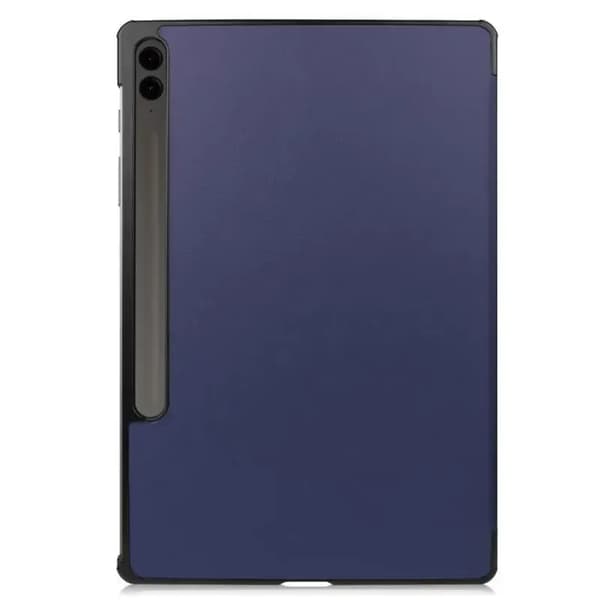 Skyddsfodral - Samsung - Galaxy Tab S9 FE+ - Stöttåligt - Ultratunt - PU-läder - Blått