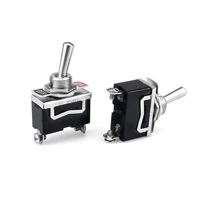 Viomkopplare - Nosheir - SPST ON/OFF - 2 positioner - 2 stift - Spänning 12V-230V - Ström 10A/6A