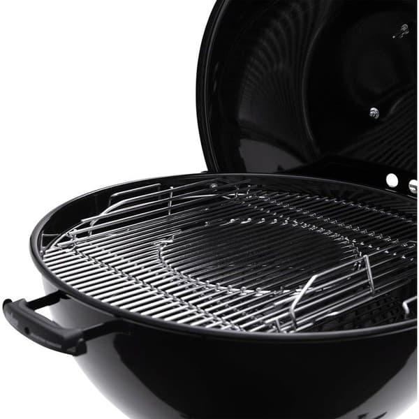 Cirkulær grill i rustfrit stål - Bærbar - 54,6 cm - Kul - 2 sæt, 2 store og 2 små