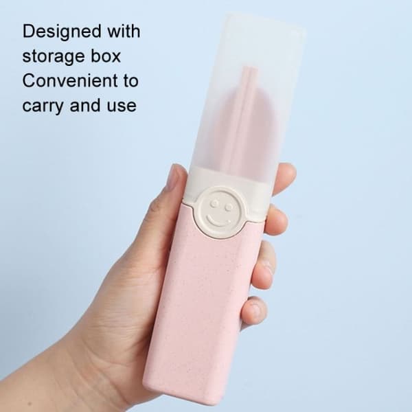 Service - XVX - 4-i-1 Hvedestråsæt - Bærbart - Bæretaske - Beige