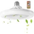 Takvifte med lys - Nosheir - 2-i-1 design - E26/E27-kompatibelt LED-lys
