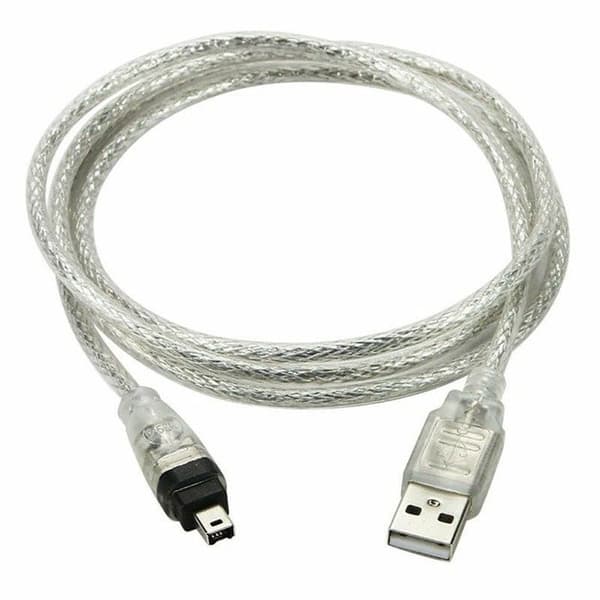 USB til FireWire Adapterkabel - Ulisem - 1,5M - 4-bens han iLink - IEEE 1394 - USB-kompatibel