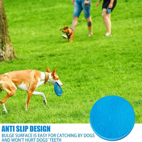 Frisbee Hundleksak2 HunddiskFrisbee HundleksakAnvänds för Stora Hundar Utomhusaktiviteter