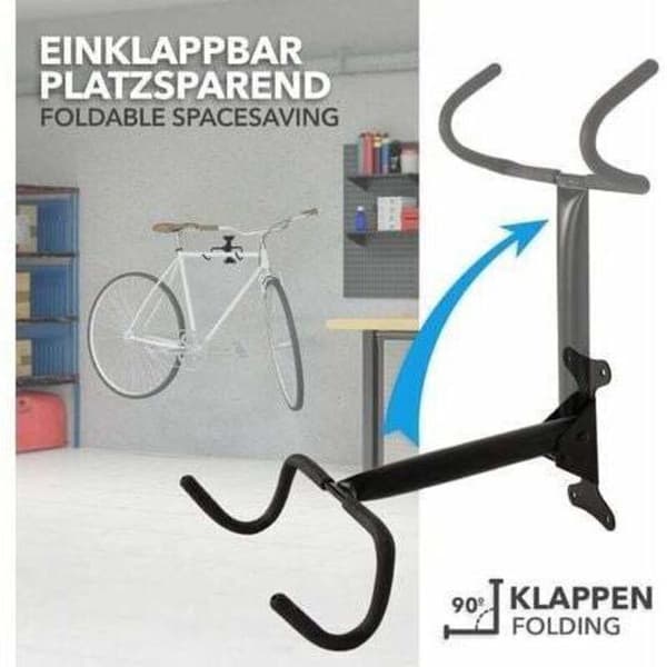 Eddy Cykelhållare Väggfäste Snabb och enkel montering Med hållklämma