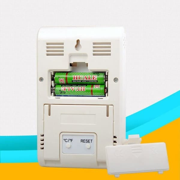 Elektronisk Termometer Hygrometer - Nøjagtig - Digitalt Display - Baggrundsbelysning - Høj Præcision