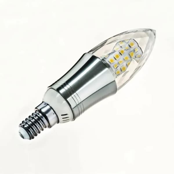 4-pack E14 12W LED-lampor (motsvarar 100W) ljusform — 1350 lm, varmvit, ej dimbar