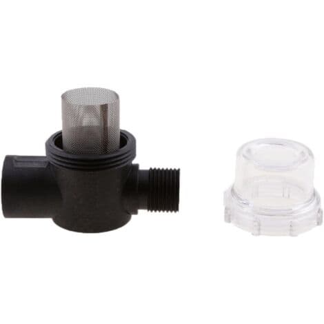 Inline vandpumpefilter/1/2\" filter til autocamper/campingvogn/bådtrailer