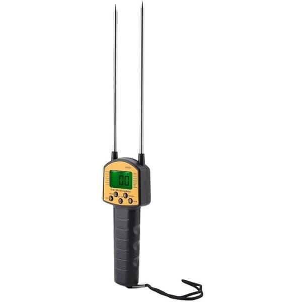 Spannmålsfuktmätare, SMART SENSOR Digital LCD Spannmålsfuktmätare för vete, majs, ris, jordnötter, sojabönor, etc.