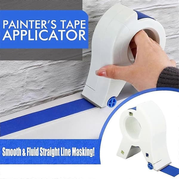 Maskeringstapeapplikator for maling, Plastisk malertapeapplikator, Maskeringstapedispenser med 5 blå