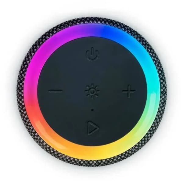 Mainstream 1 trådlös Bluetooth-högtalare - Ljuseffekter - IPX6 - 15W - USB-C - Svart