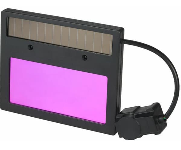 Autokromatisk solarlins LCD-lins Varifokal lins Svetslins för svetsmask -11*9cm, 1st