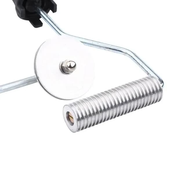 Boble-rullesæt - 3 dele - Aluminium + ABS - Til komposit-harpiks