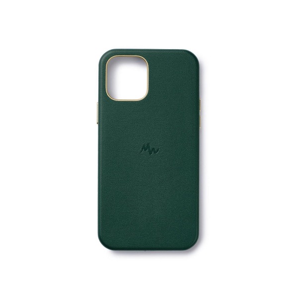 iPhone 12 Pro Max skal/mobilskal i läder/skinn - MagSafe - Marie Wolt Green iPhone 12 Pro Max