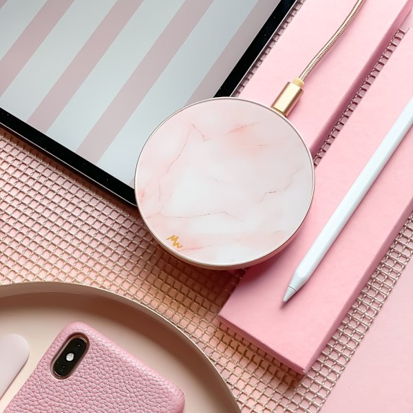 Pink Marble - Gold Pink Marble - Gold