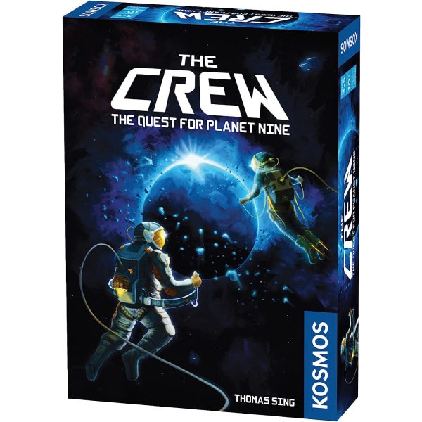 The Crew - Quest for Planet Nine | Kortspel | Kennerspiel des Jahres Vinnare | Co-op rymdäventyr | 3-5 spelare | Ålder 10+ | Jonglering