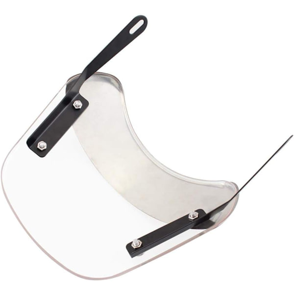 Motorcykel Vindruta Skydd Strålkastarskyddsskydd för 5-7 Tums Rund (transparent) Transparent