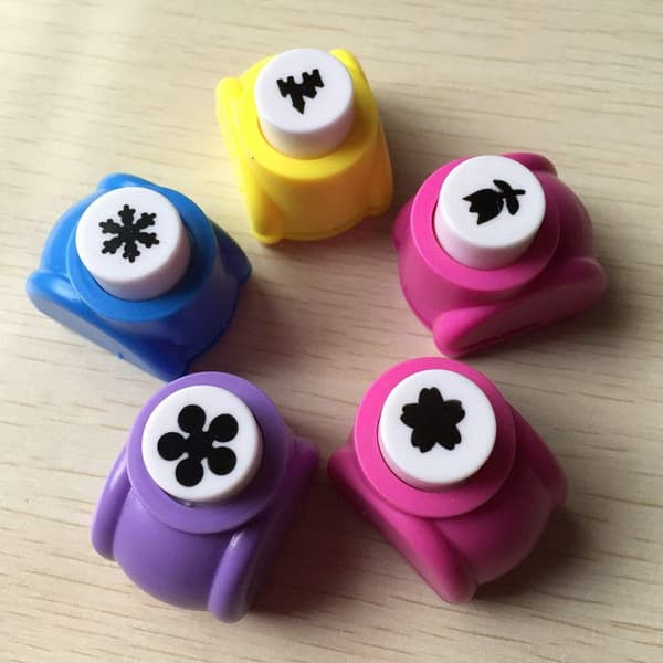 1 stk DIY Manuell Pregingsenhet Snøfnugg Papirformer Håndverkstanse